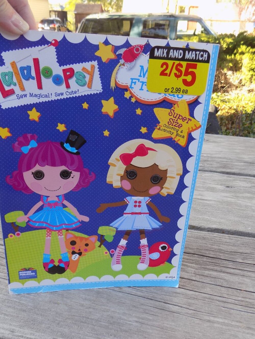 Lalaloopsy Coloring Book  Sew Magical *